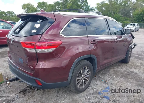 2017 Toyota Highlander Xle из США, поврежденный, VIN 5TDKZRFH7HS209132
